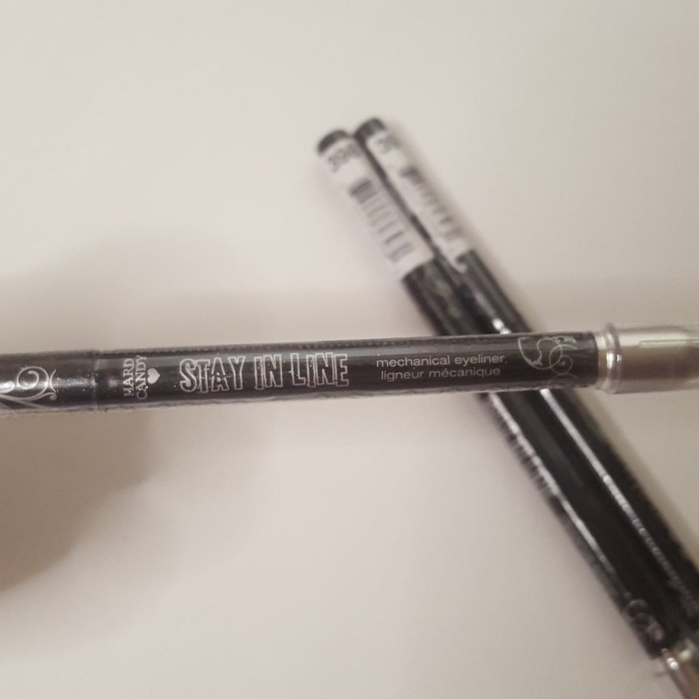 3 PACK Hard Candy Stay In Line Precise Mechanical Eyeliner #398 Black SEALED New - Picture 4 of 5